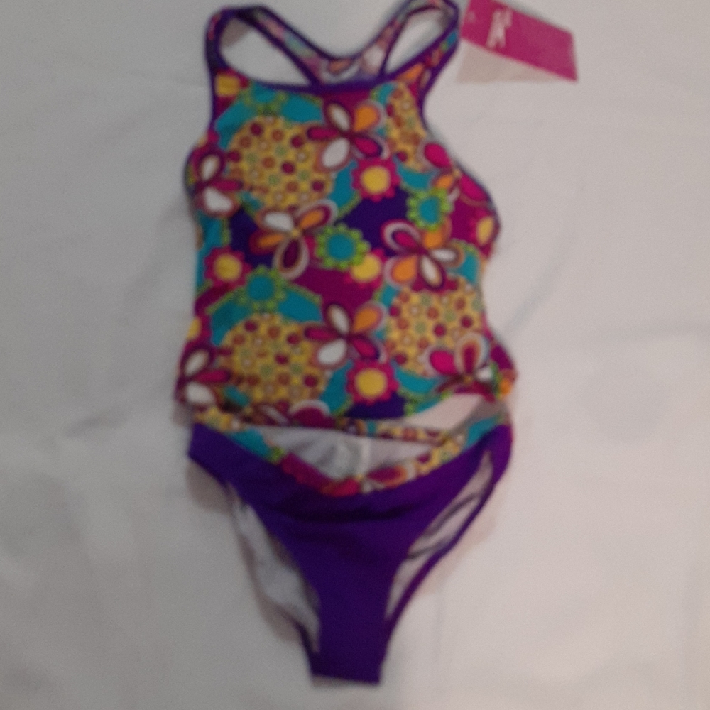 Speedo girls swimsuit size 14 new